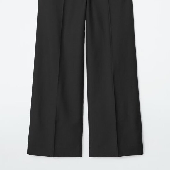 NWT COS 100% Wool Elastic Waist Pants Trousers! - Picture 4 of 14